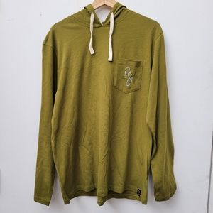 United By Blue Men's Ascent Knots Graphic Hoodie Longsleeve Tee LRG 100% Cotton